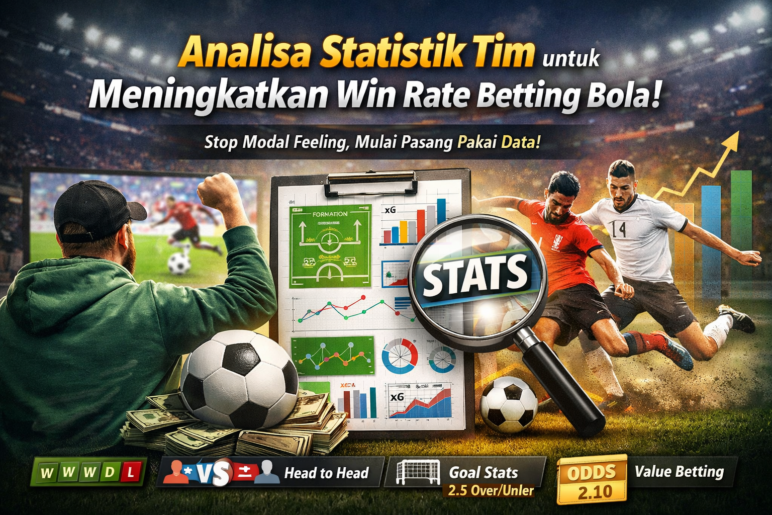 Analisa Statistik Tim untuk Meningkatkan Win Rate Betting Bola