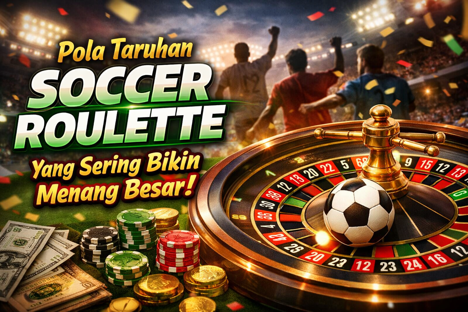 Pola Taruhan Soccer Roulette yang Sering Bikin Menang Besar
