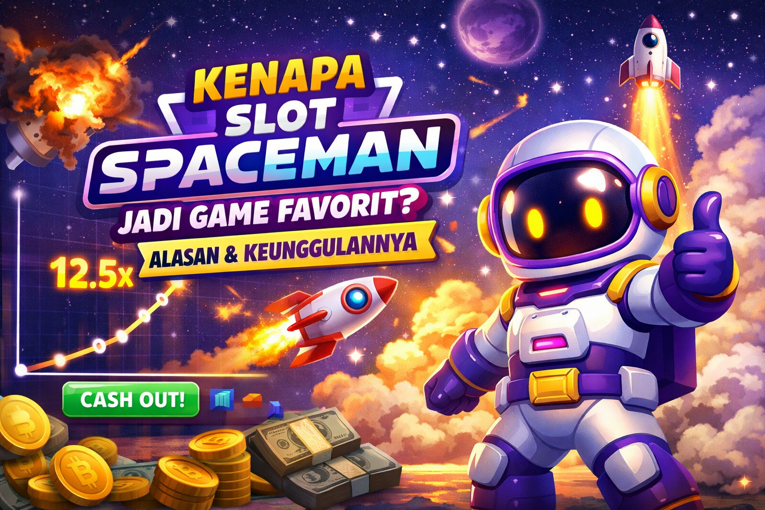 Kenapa Slot Spaceman Jadi Game Favorit? Ini Alasan dan Keunggulannya