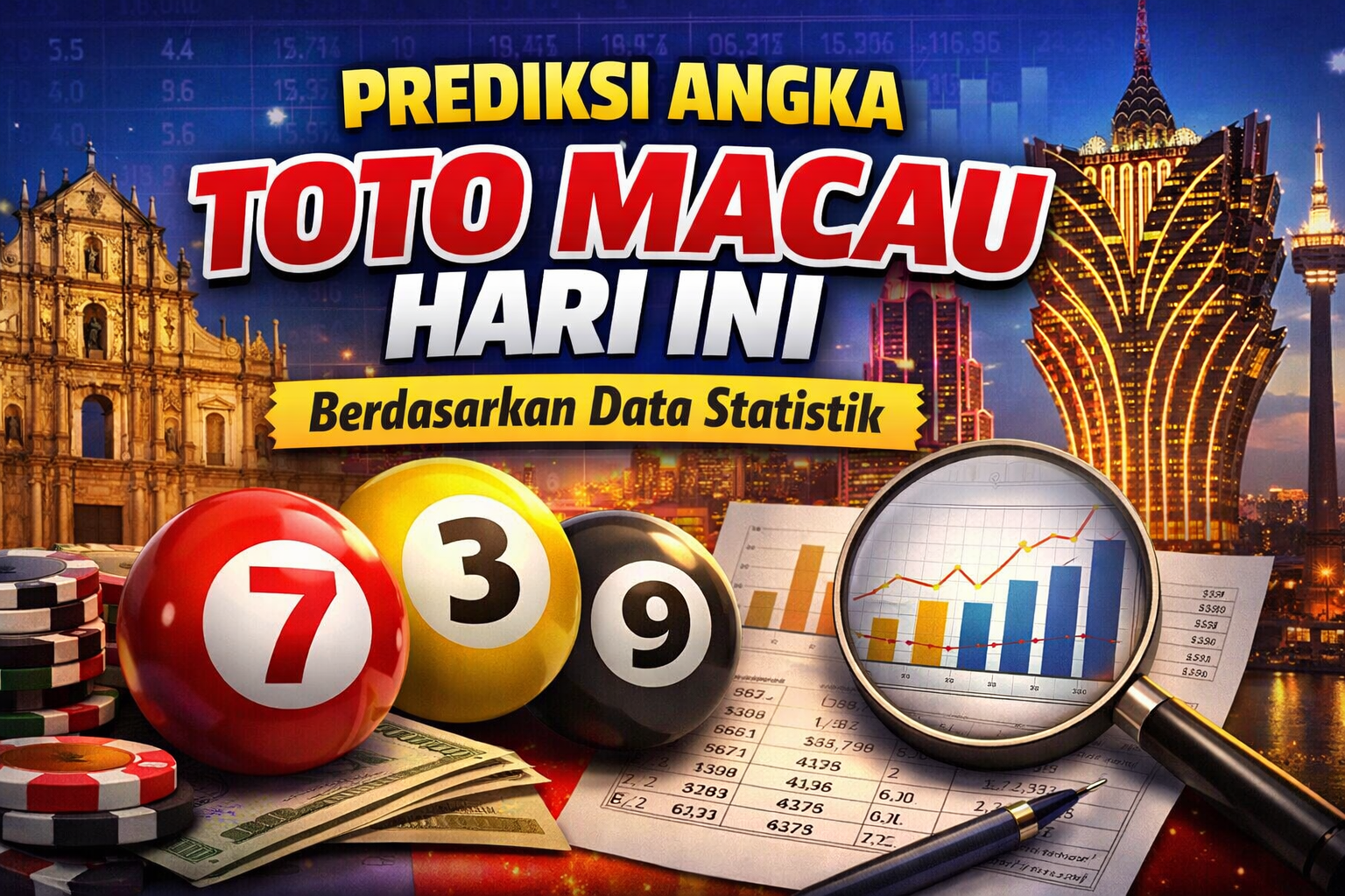 Prediksi Angka Toto Macau Hari Ini Berdasarkan Data Statistik